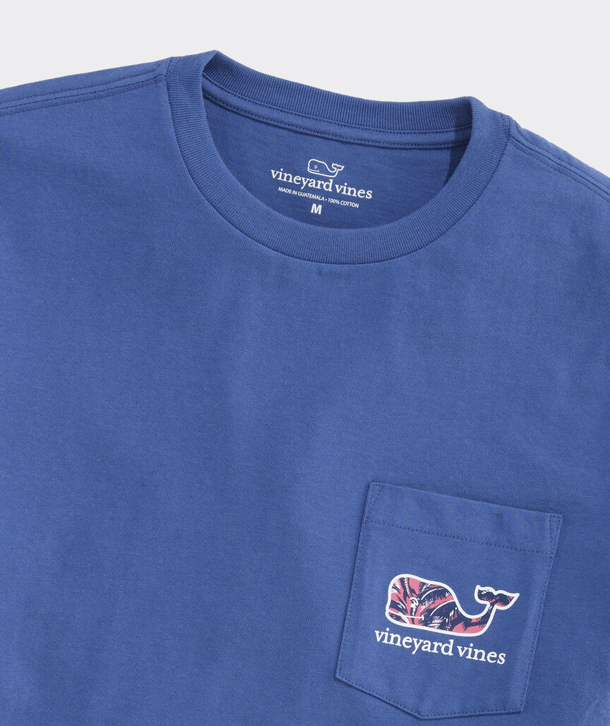 Sportfisher Palm Whale Short-Sleeve Pocket Tee