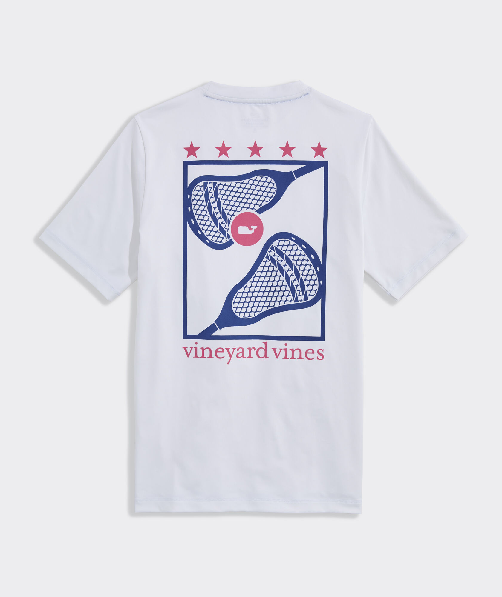 Shop Boys' Americana Lax Short-Sleeve Harbor Performance Tee at