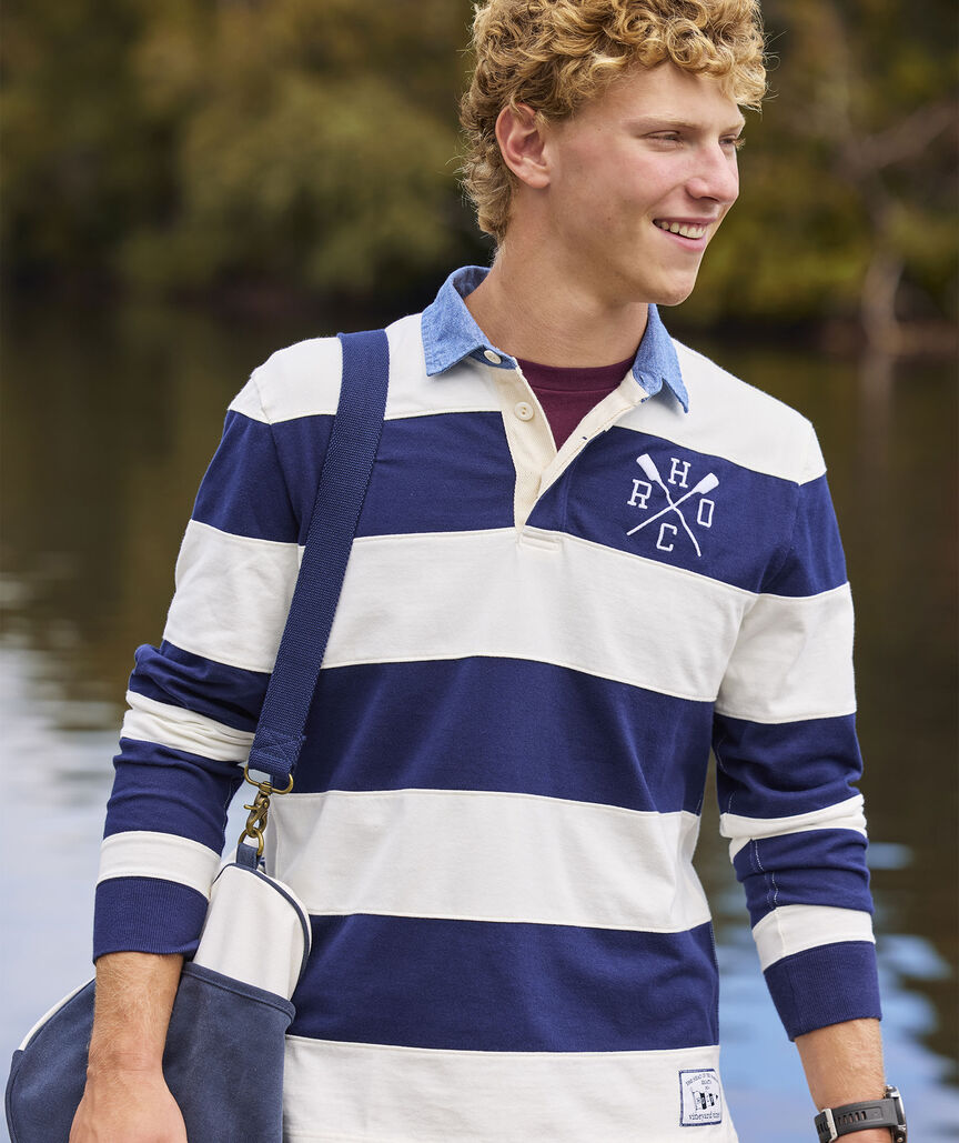 Limited-Edition Head Of The Charles® Striped Cotton Rugby Shirt