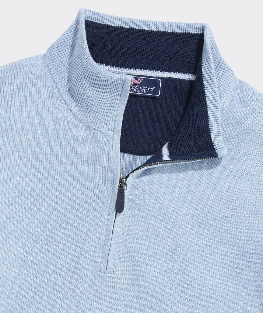 Tipped Boathouse Quarter-Zip