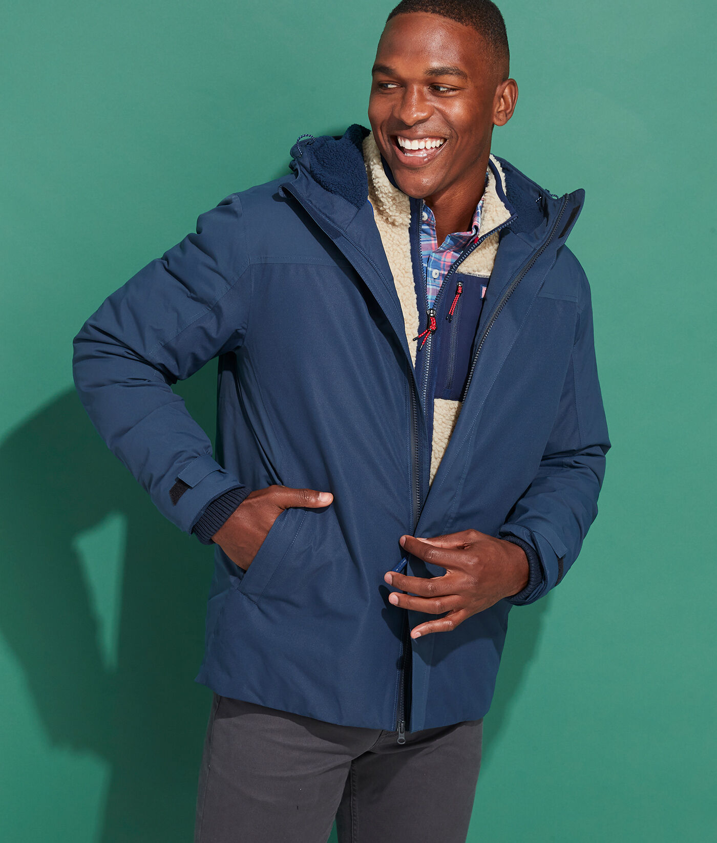 vineyard vines down jacket