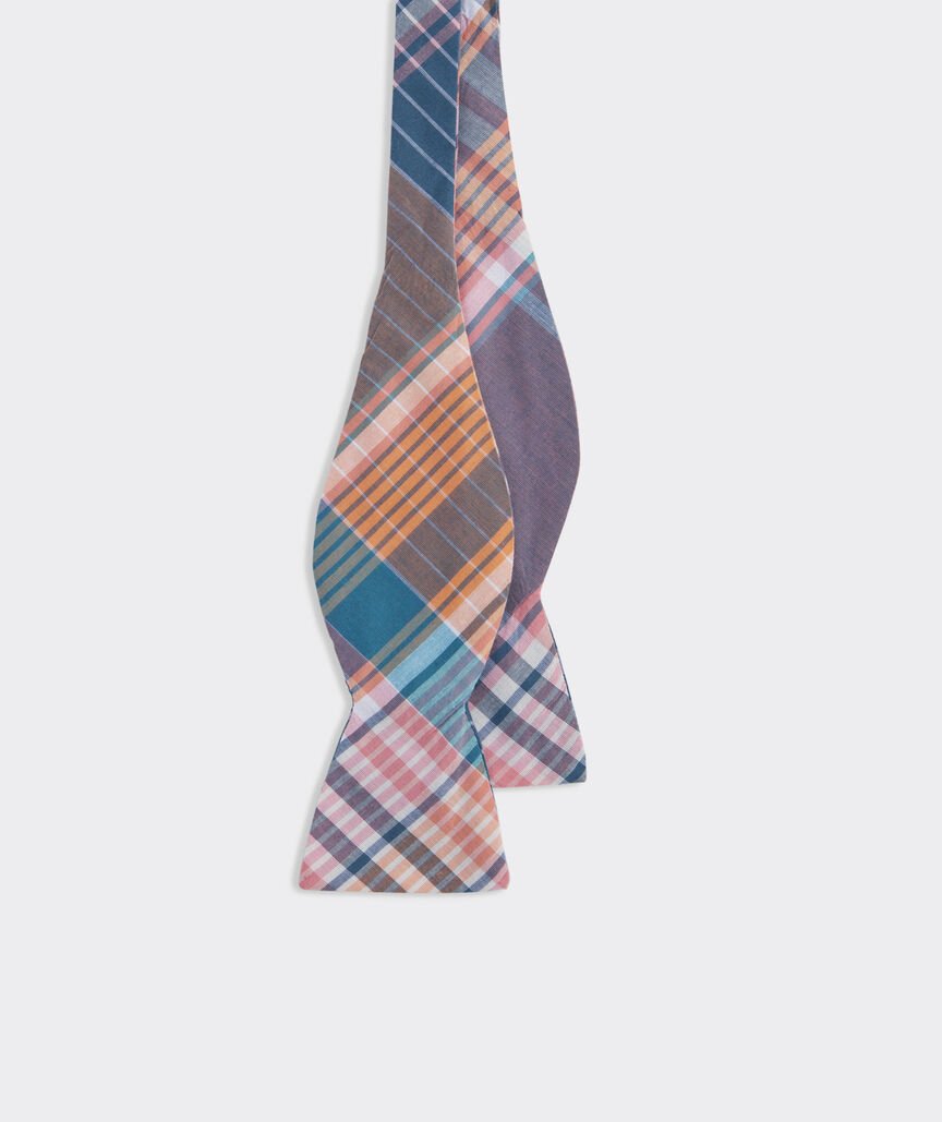 Madras Woven Bow Tie