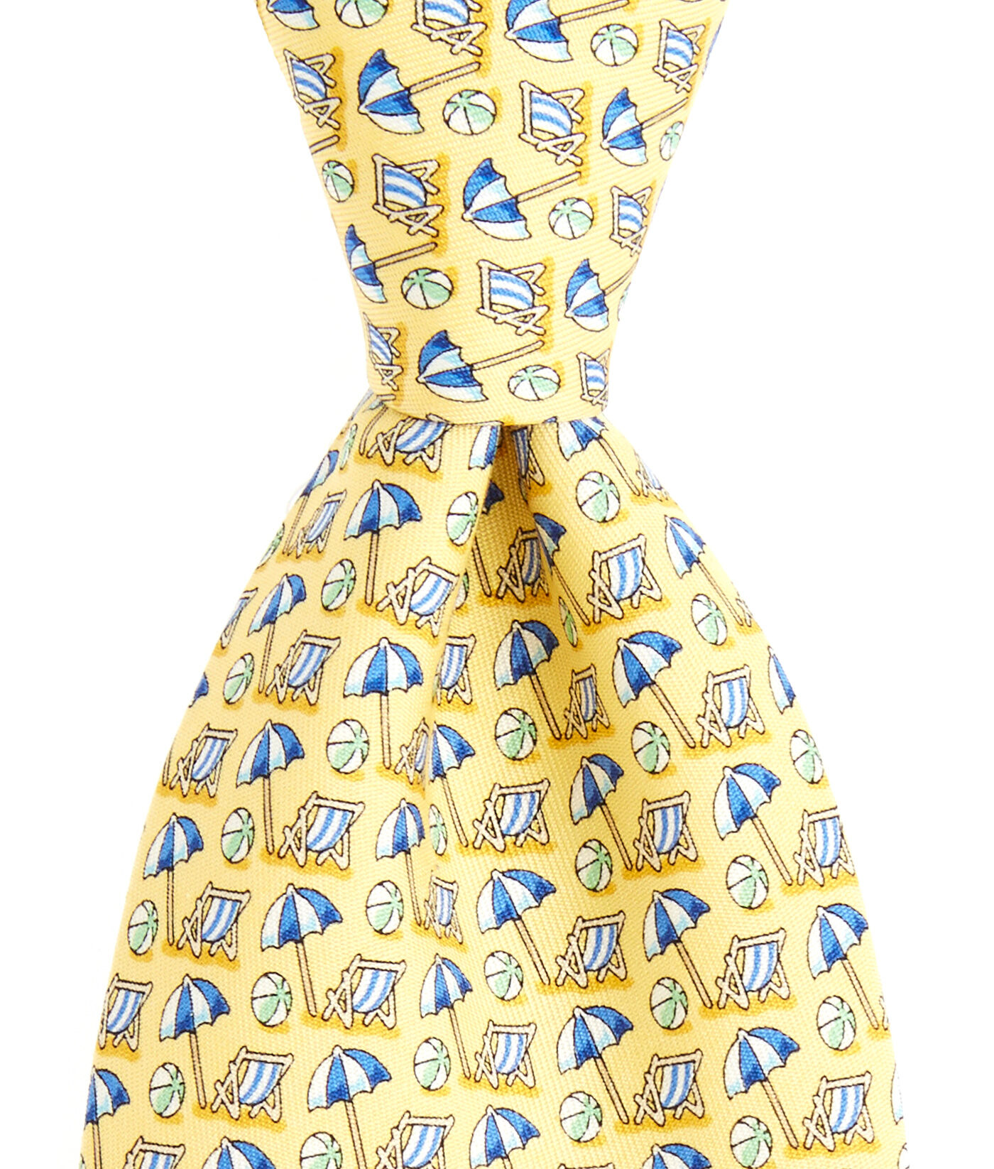 Shop Silk Ties Beach Umbrella Printed Tie for Men Vineyard Vines