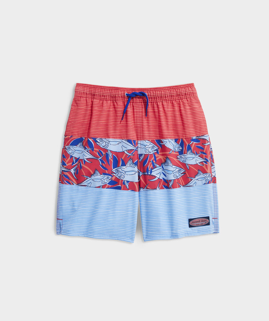 Shop Boys' Chappy Swim Trunks at vineyard vines