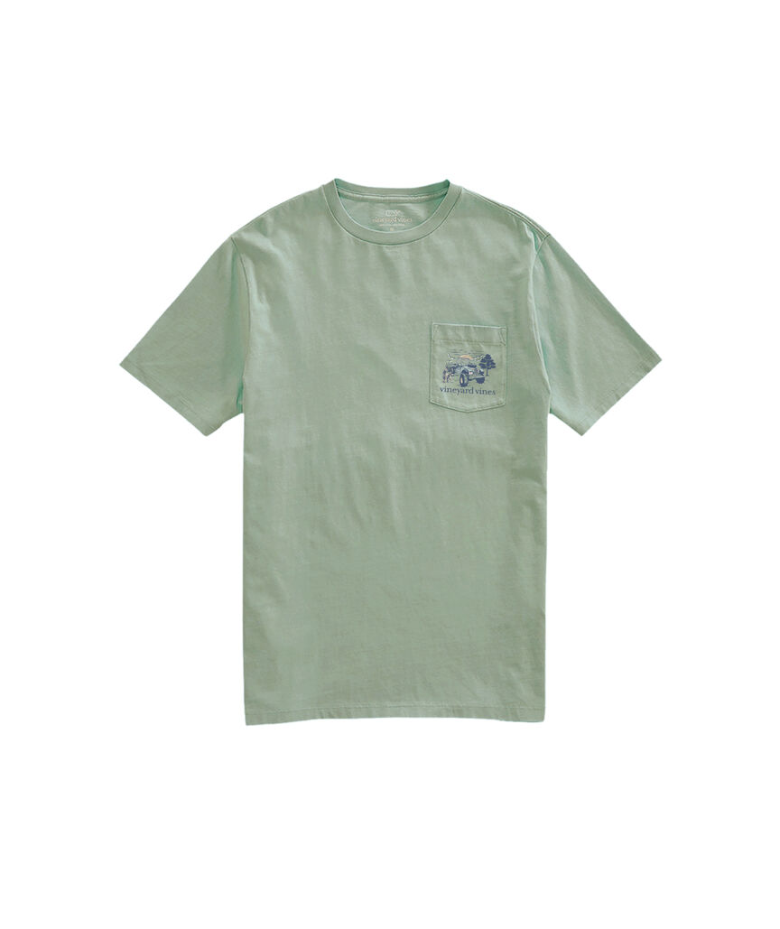 OUTLET Autumn Truck Short-Sleeve Pocket Tee