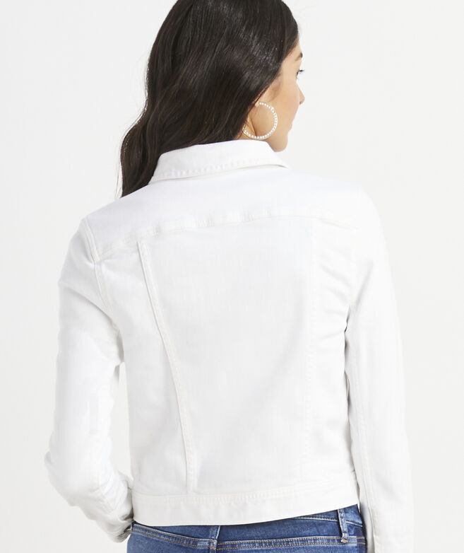 Shop White Jean Jacket at vineyard vines