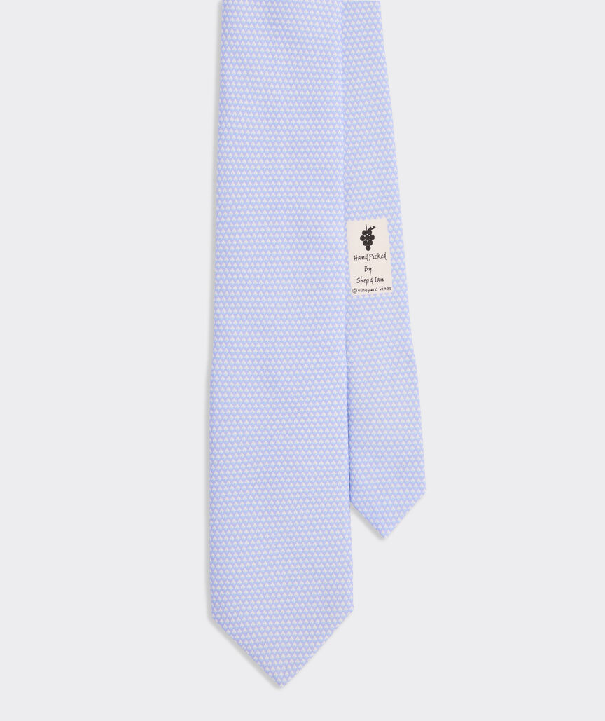 Mini Sailboats Silk Tie