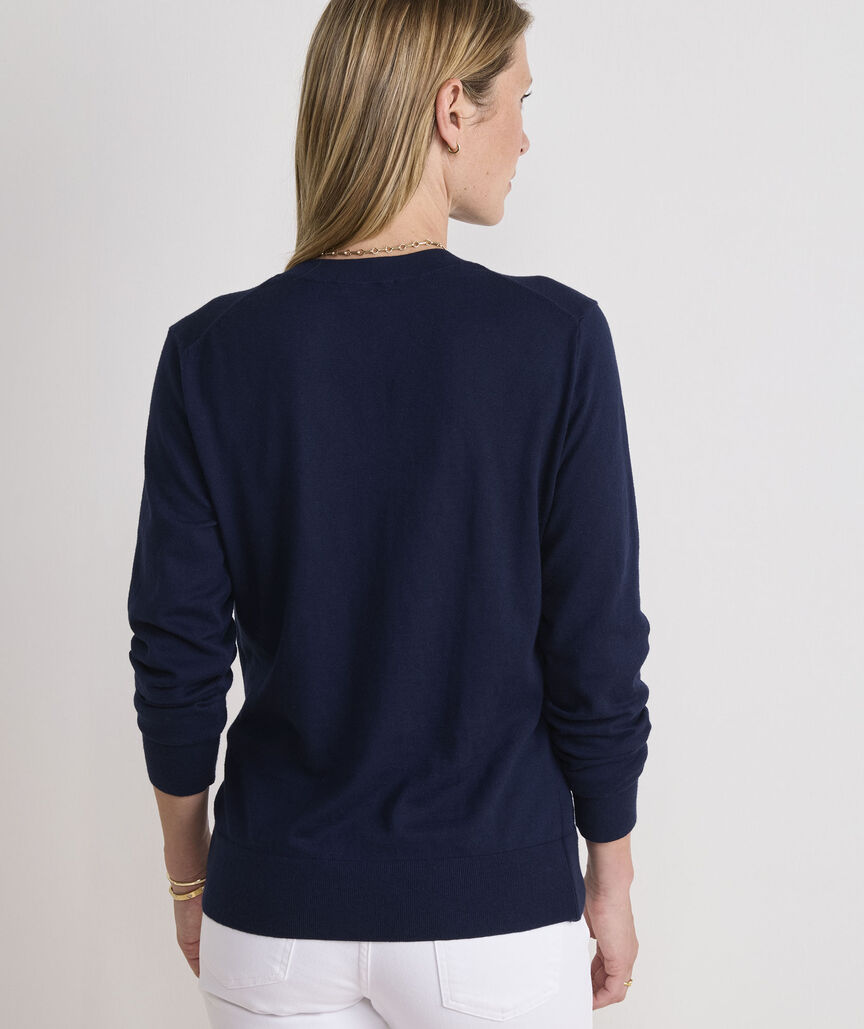 Cotton Cashmere Heritage Crewneck Sweater