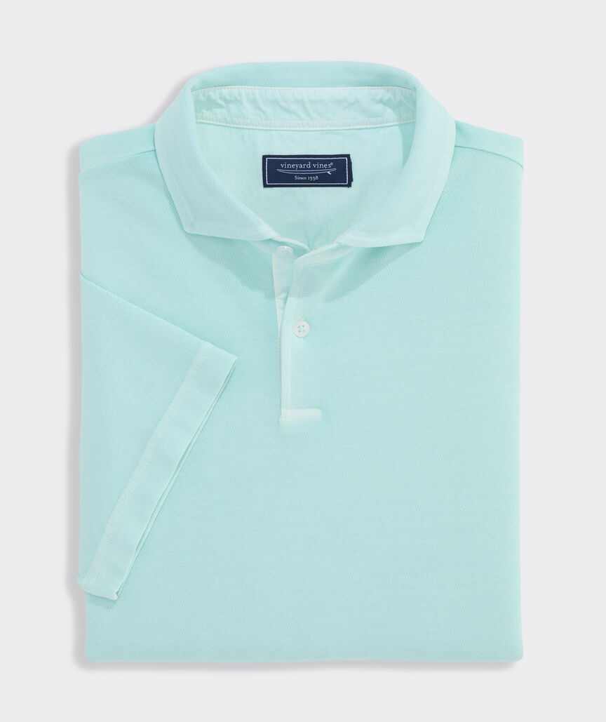 Lived-In Pique Polo