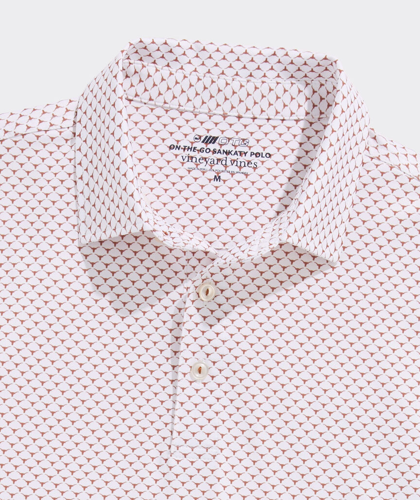 University of Texas Men's Printed Sankaty Polo