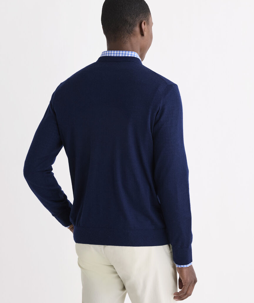 Cashmere Silk Crewneck Sweater
