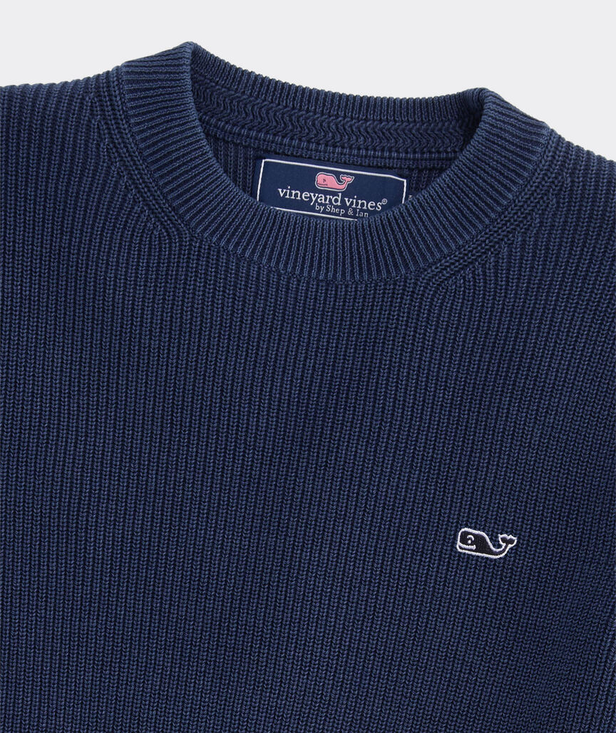Boys' Folly Beach Garment-Dyed Crewneck