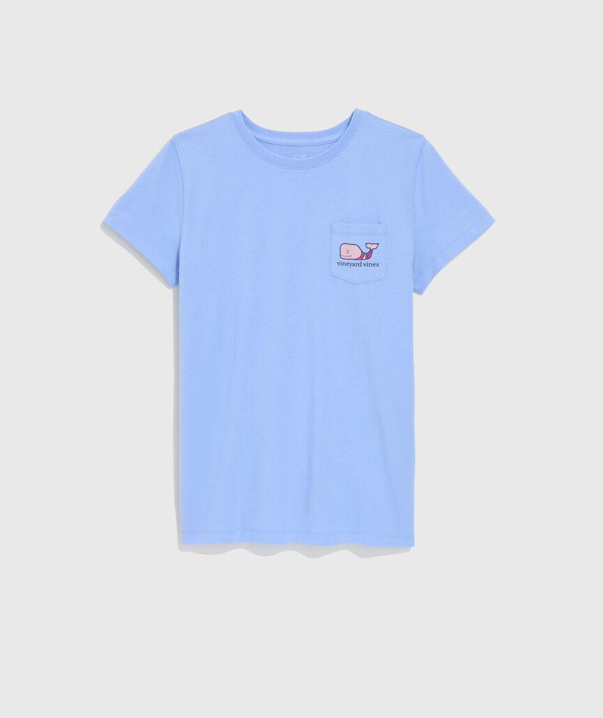 Women's Yoga Whale Short-Sleeve Pocket Tee