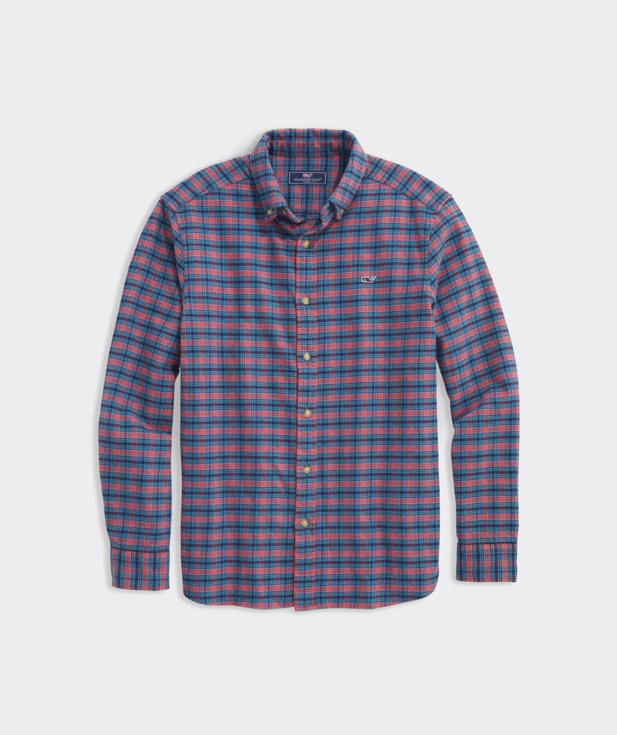 Stretch Flannel Check Shirt