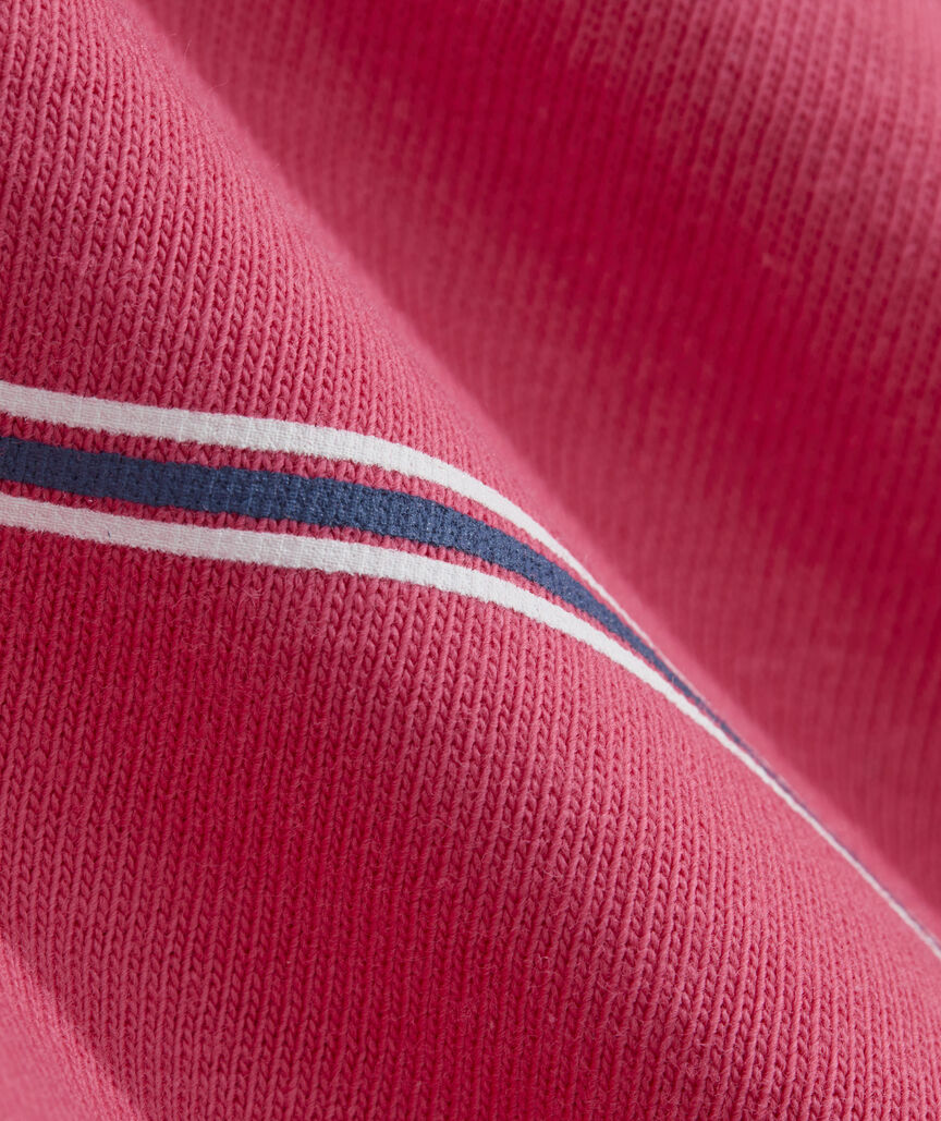 Stripe Whale Short-Sleeve Pocket Tee