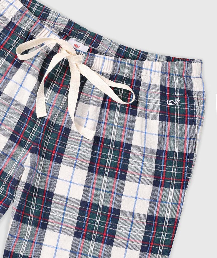 OUTLET Charleston Green Plaid Pajama Pants