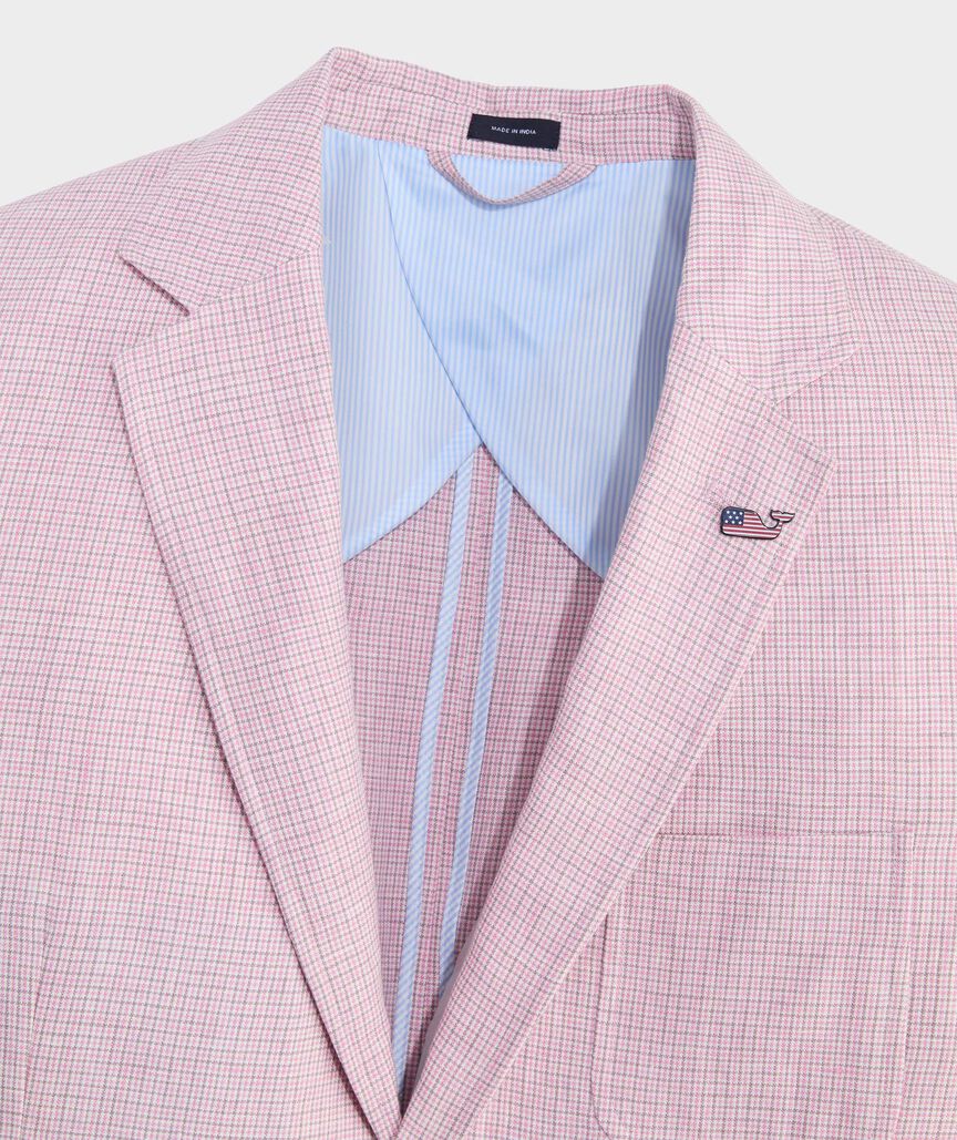 Rum Runner Tattersall Linen Vos Sport Coat