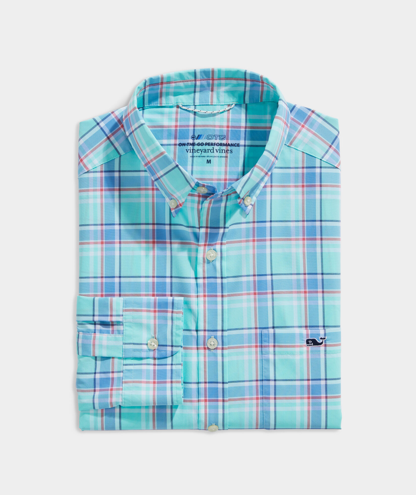 Go Nylon Plaid Shirt at vineyard vines