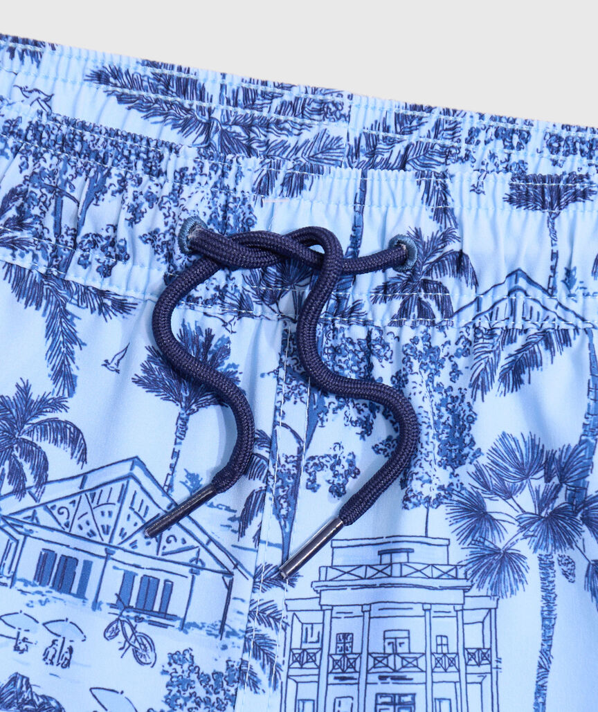 OUTLET Boys' Gasparilla Scene Chappy Swim Trunks