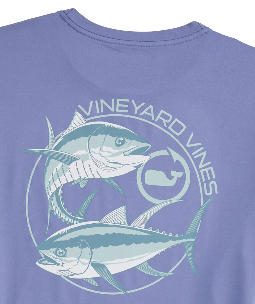 OUTLET Tuna Circle Short-Sleeve Performance Tee