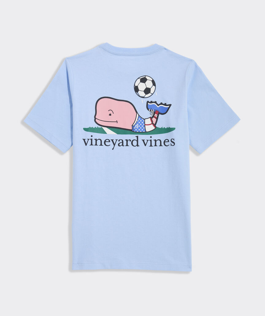 Boys' USA Soccer Whale Short-Sleeve Pocket Tee