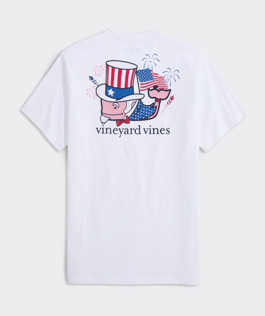 Uncle Sam Whale Short-Sleeve Pocket Tee