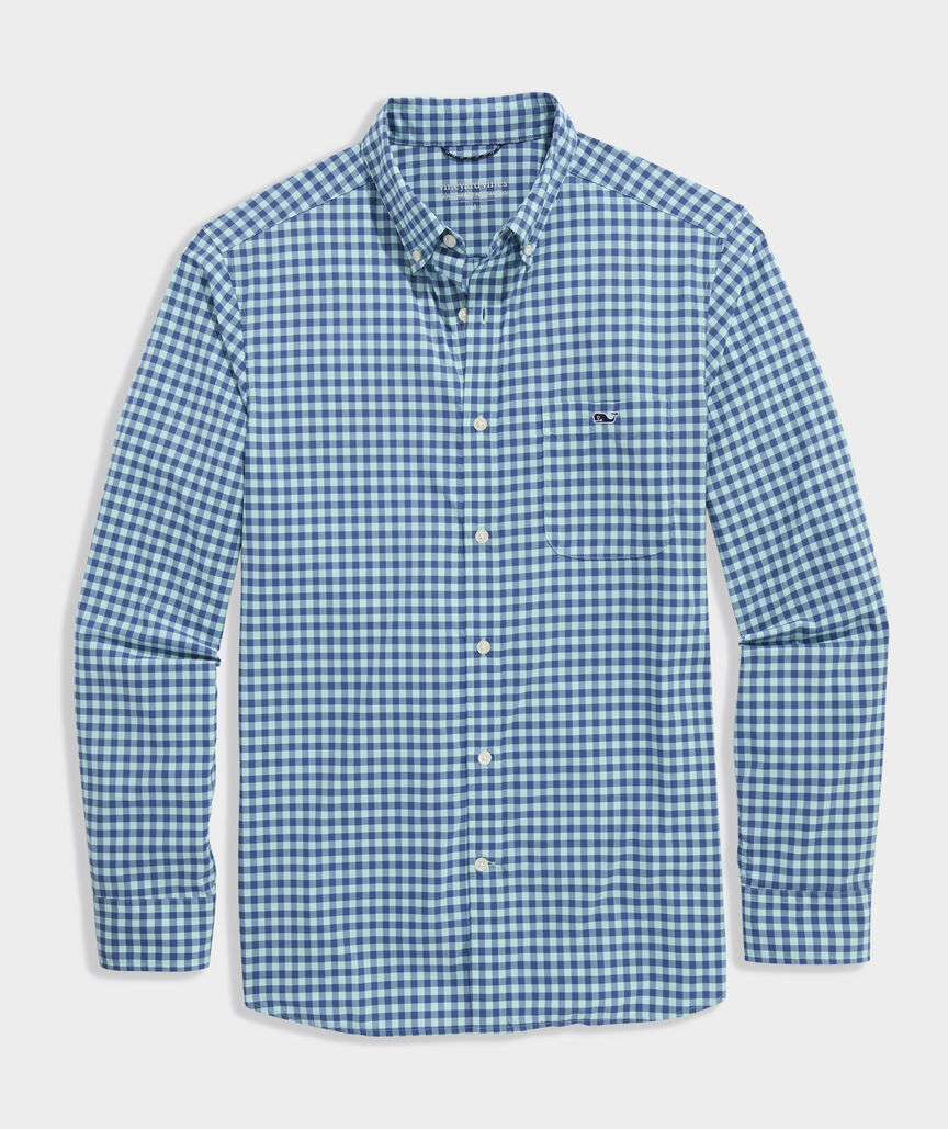 Performance Topsail Gingham Featherweight Shirt