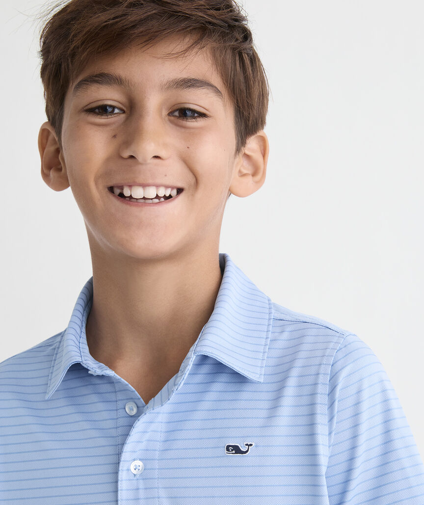 Boys' Performance Air Tech Polo