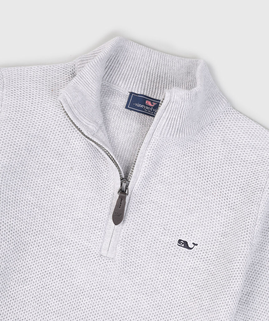 OUTLET Boys' Honeycomb Quarter-Zip