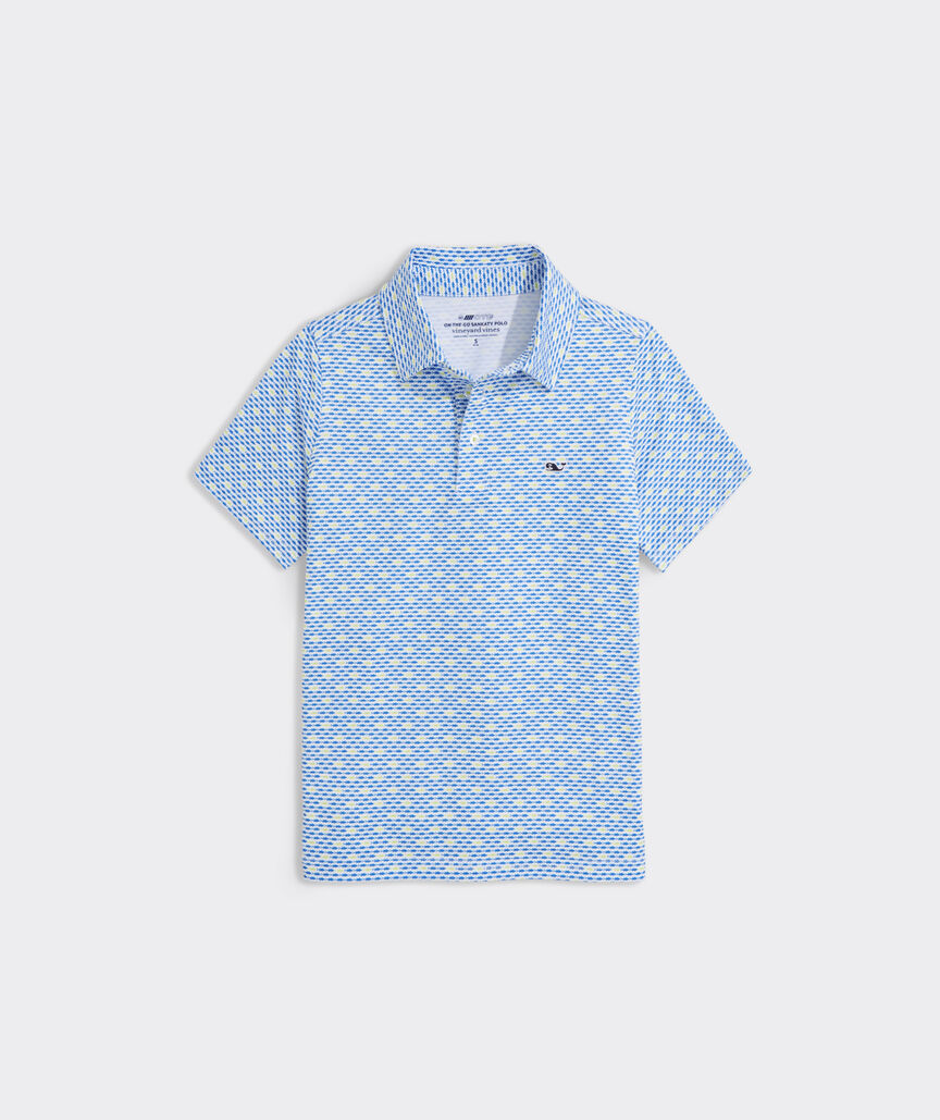 Boys' Printed Sankaty Polo