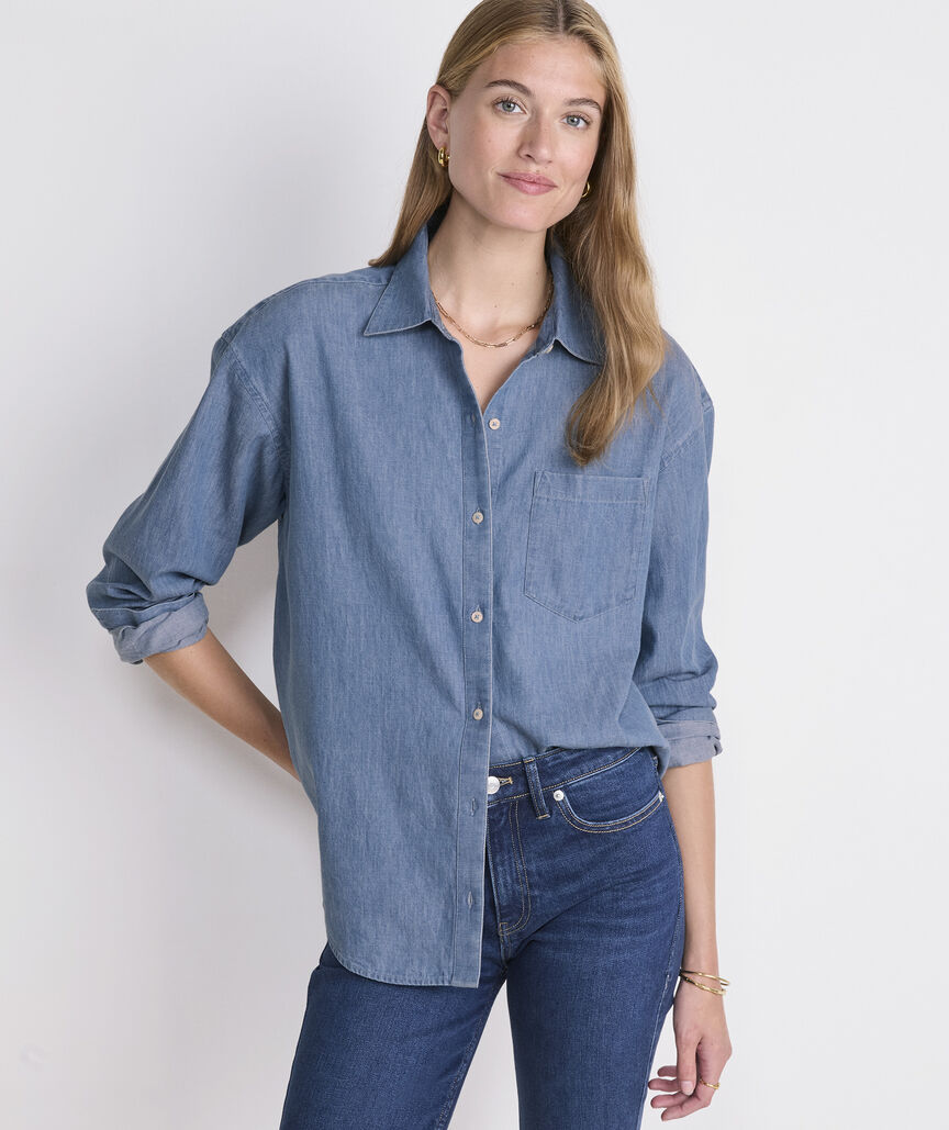 Birdie Chambray Button-Down