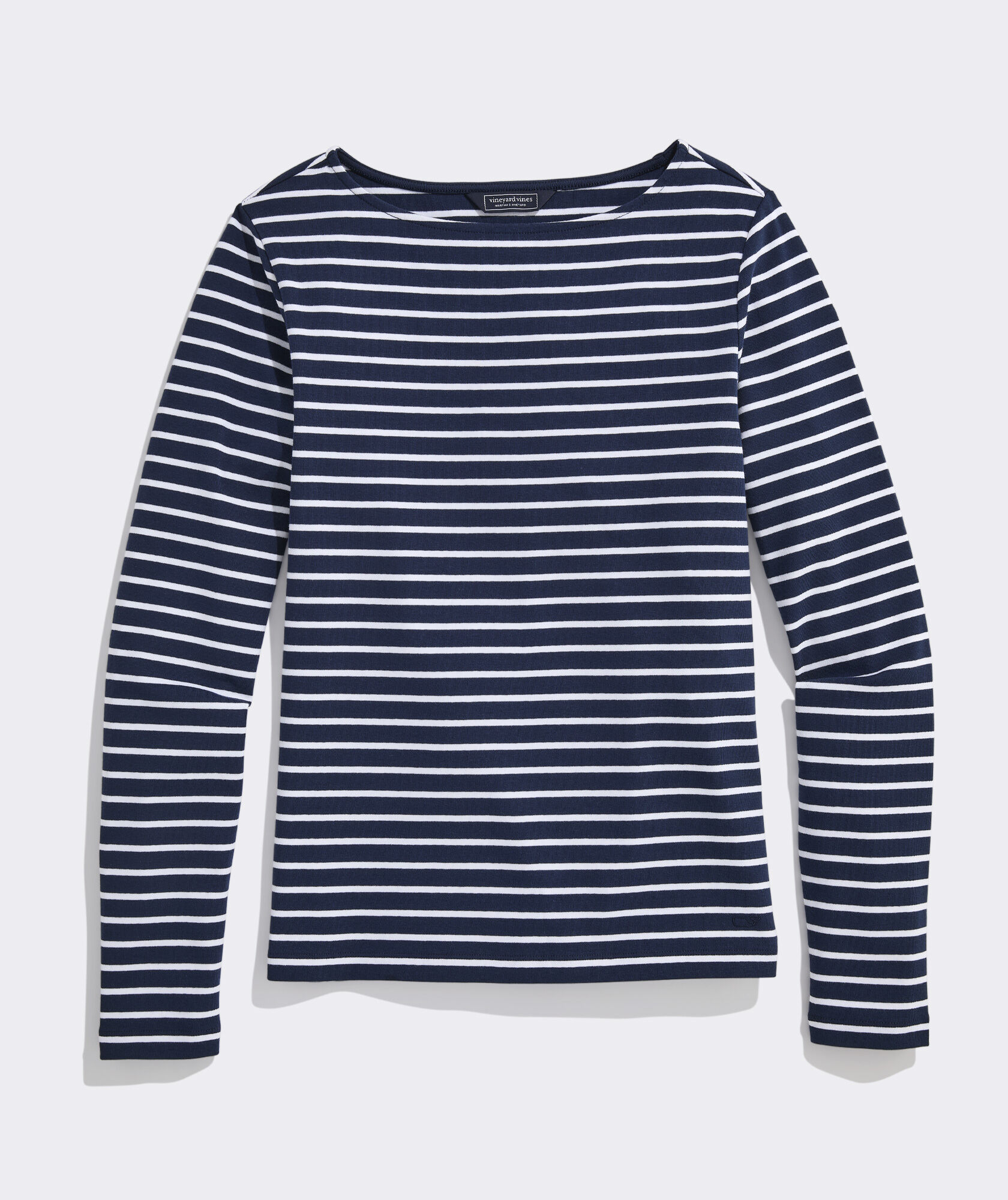 Shop Deluxe Boatneck Tee at vineyard vines