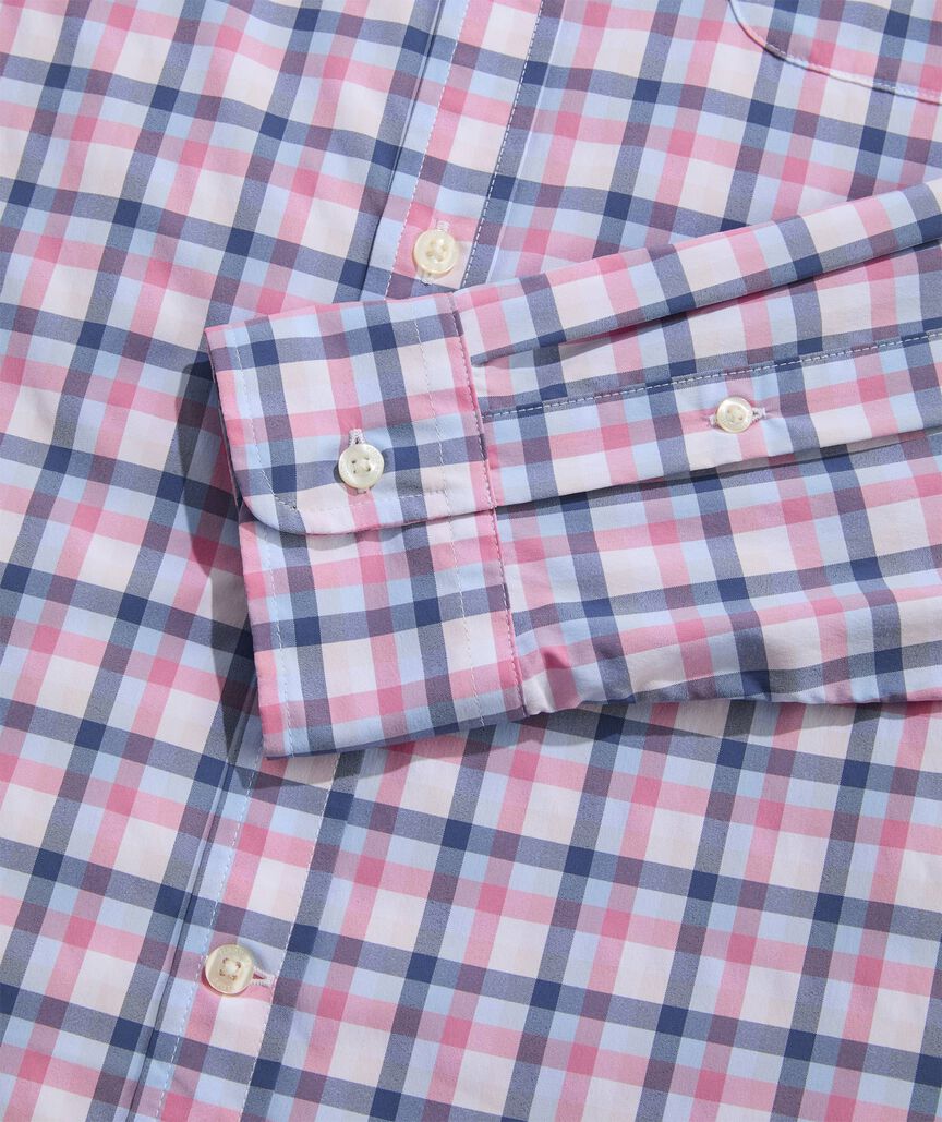 Performance Grenadine Check Featherweight Shirt