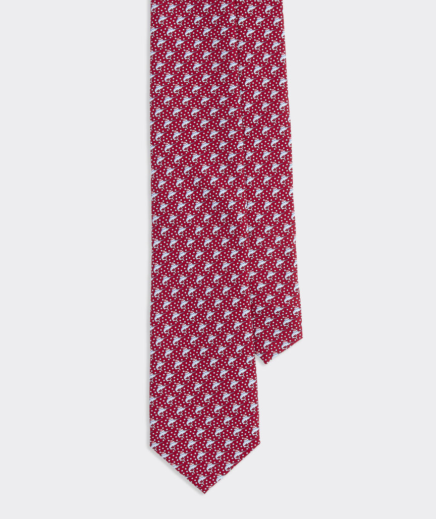 OUTLET Santa Marlin Silk Tie