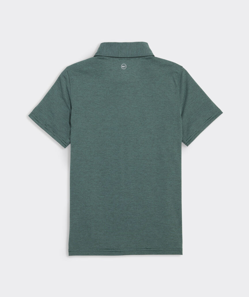 Boys' Performance St. Jean Stripe Sankaty Polo