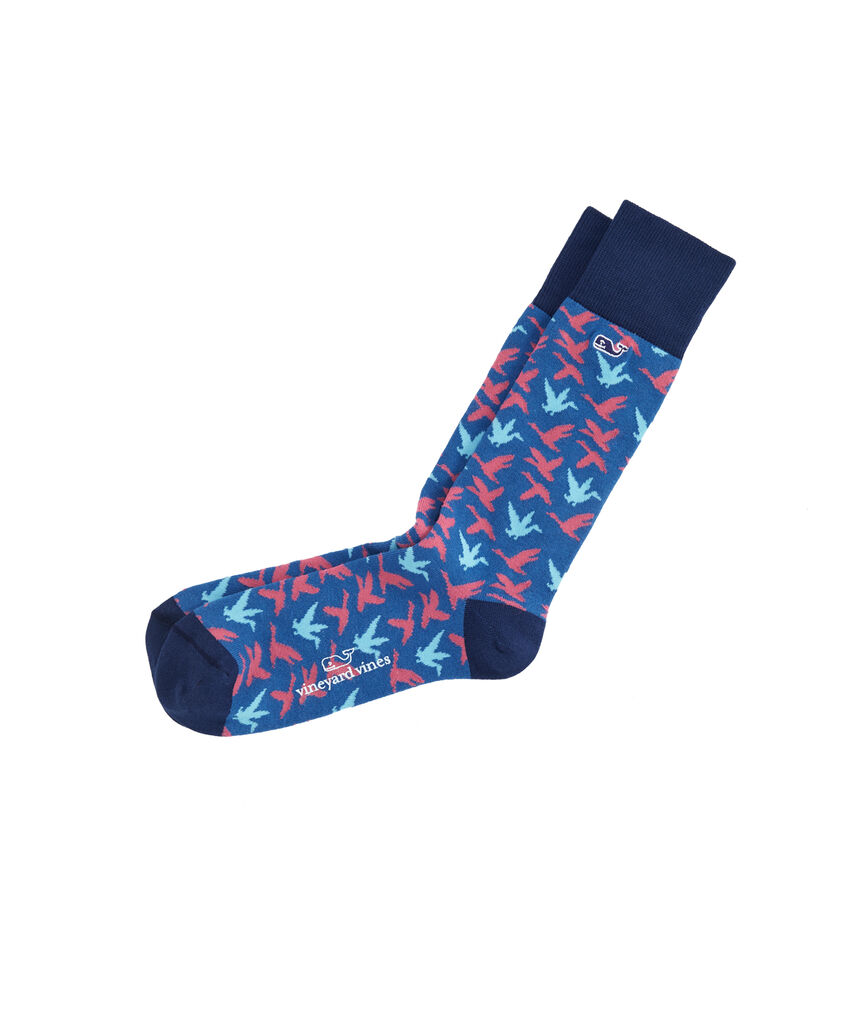Geo Ducks Socks
