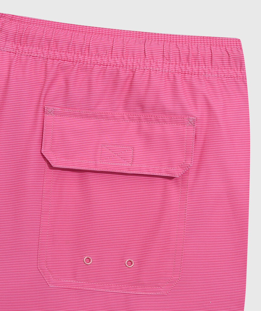 OUTLET 5 Inch Fine Line Chappy Swim Trunks