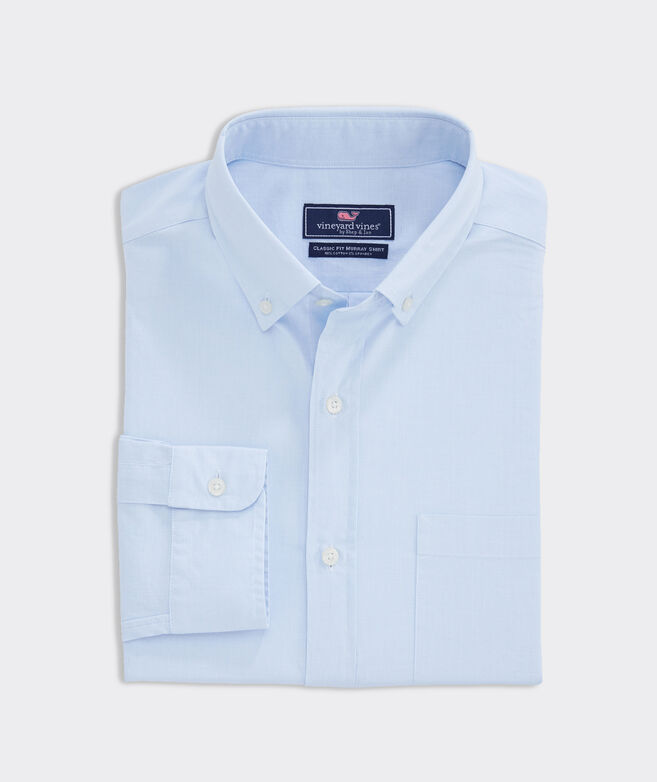 Classic Fit Solid Stretch Murray Shirt