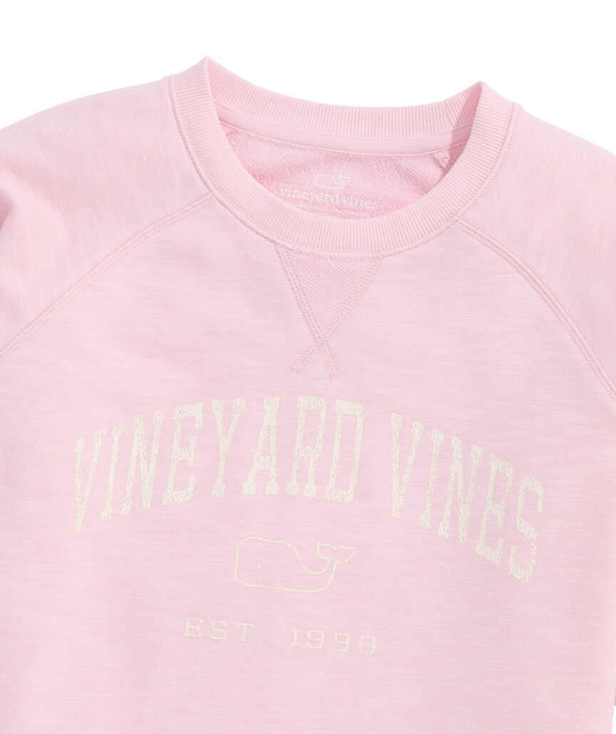 OUTLET Women's Slub Graphic Terry Crewneck