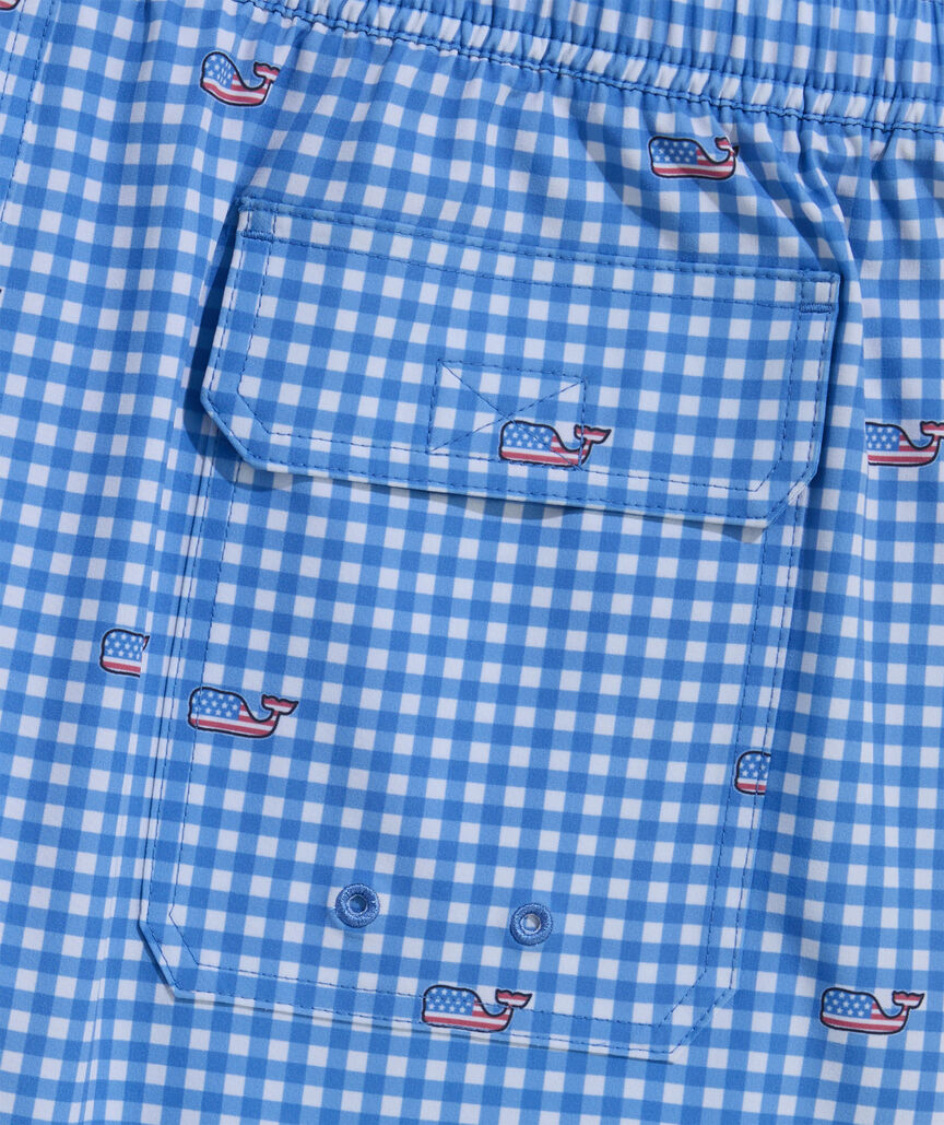 5 Inch Printed Chappy Swim Trunks