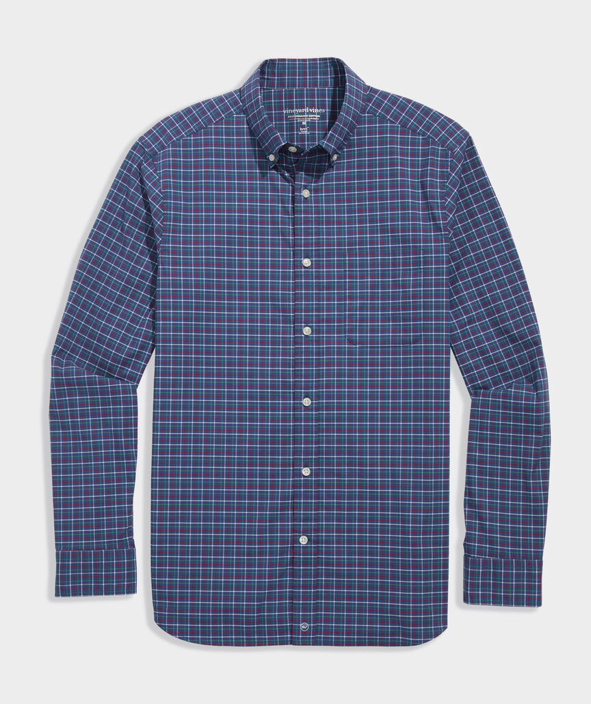 Performance Cotton Wauwinet Tattersall Shirt