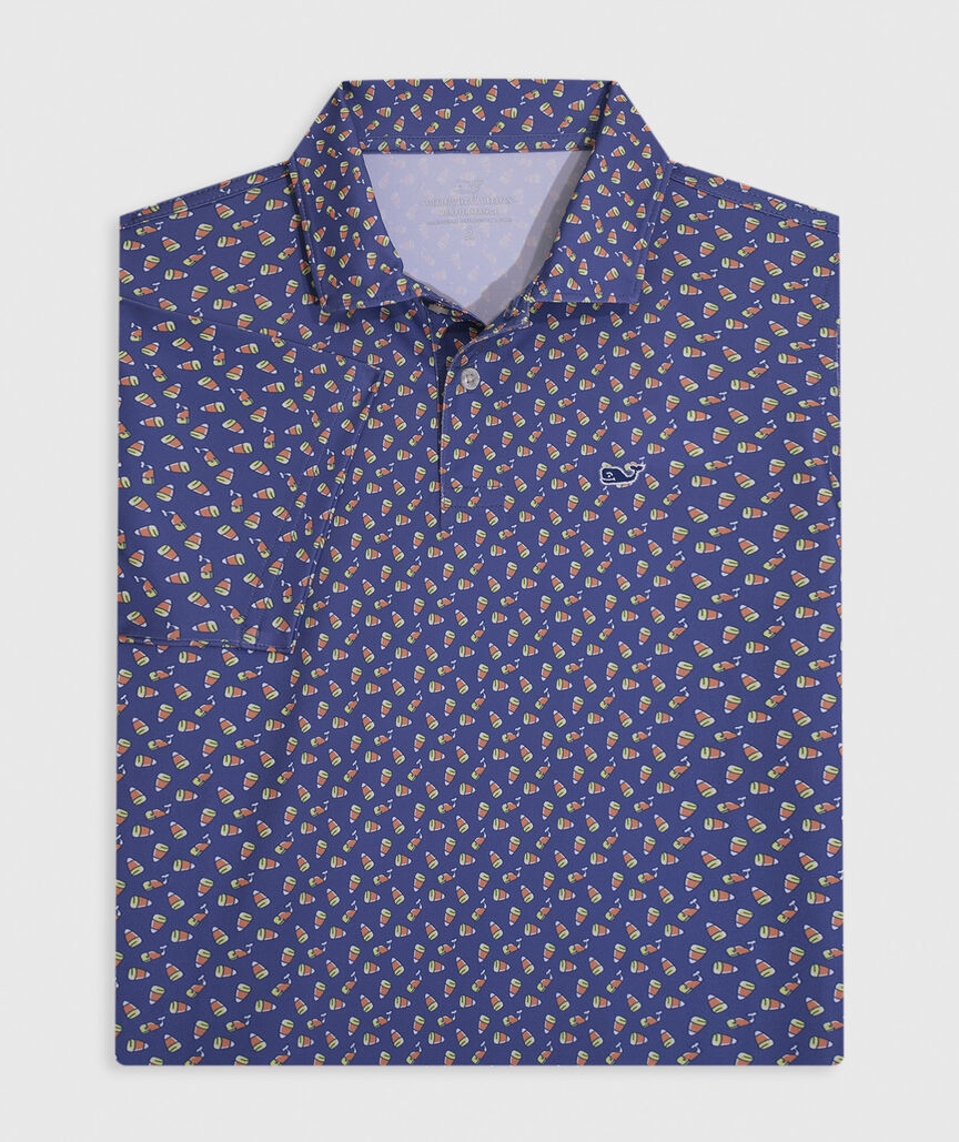 OUTLET Boys' Performance Candy Corn Polo