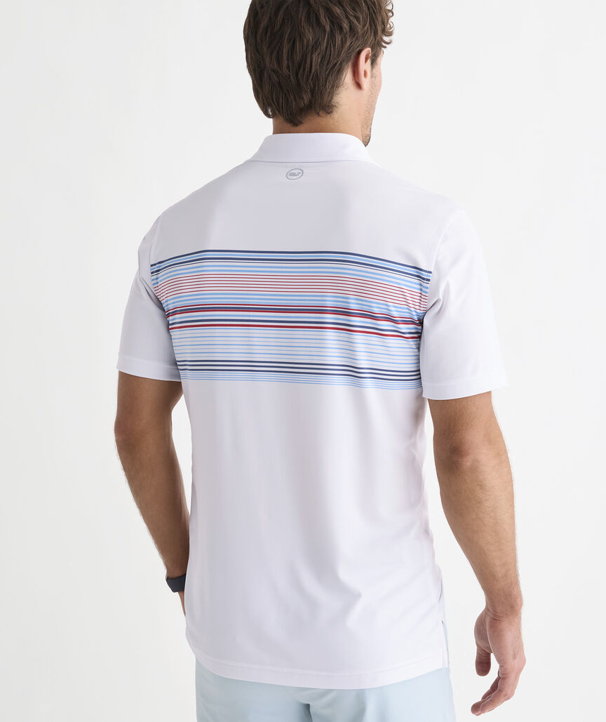 Performance Chest Stripe Sankaty Polo
