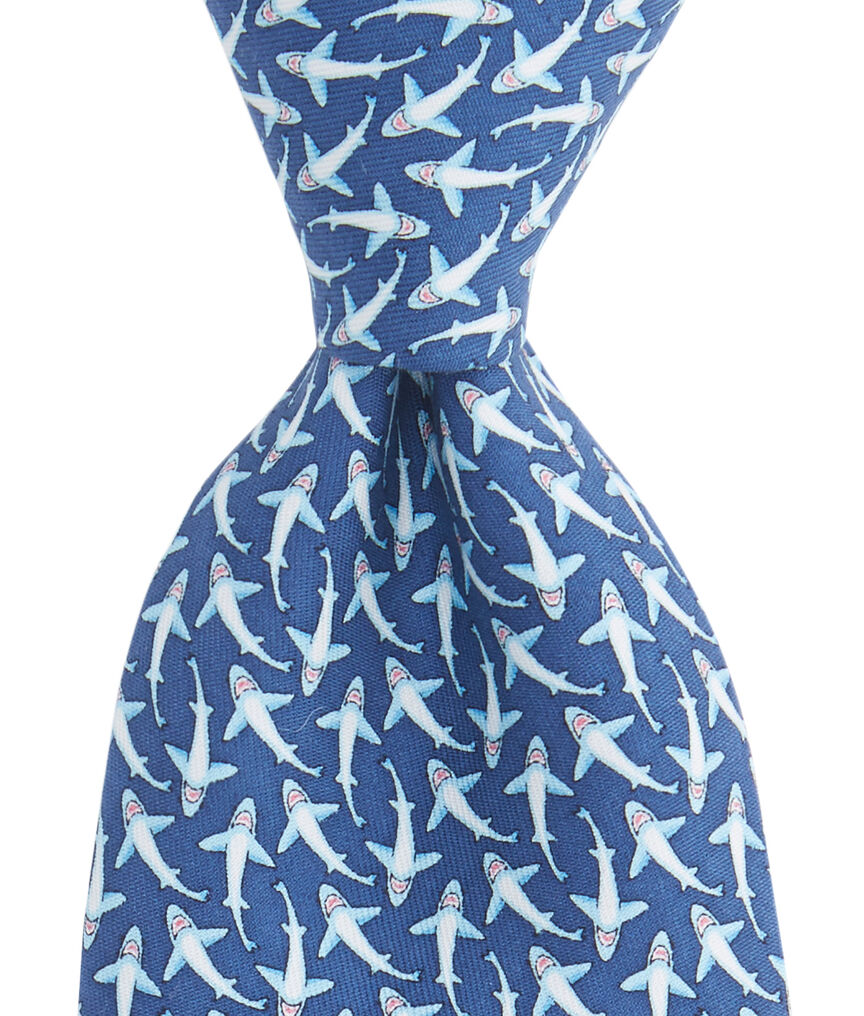Shark Frenzy Tie