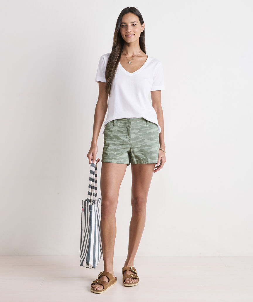 3 1/2 Inch Herringbone Every Day Shorts