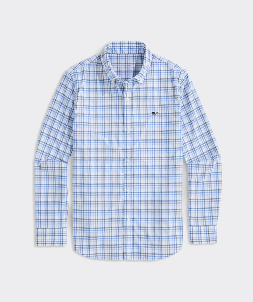 Boys' Callwood Plaid Featherweight Performance Shirt