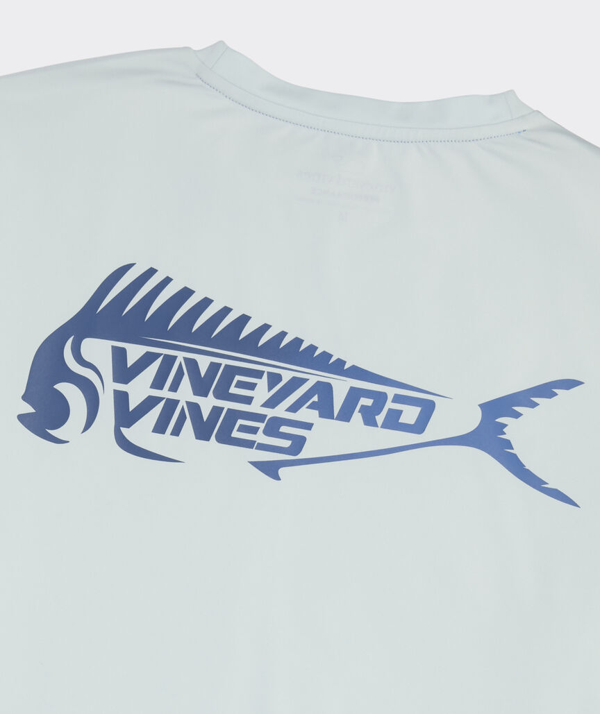 Performance Mahi Short-Sleeve Harbor Tee