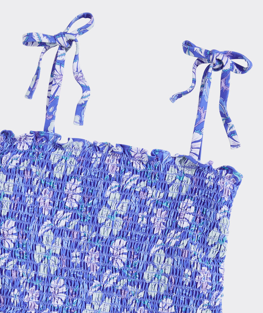 Girls' Smocked Tankini