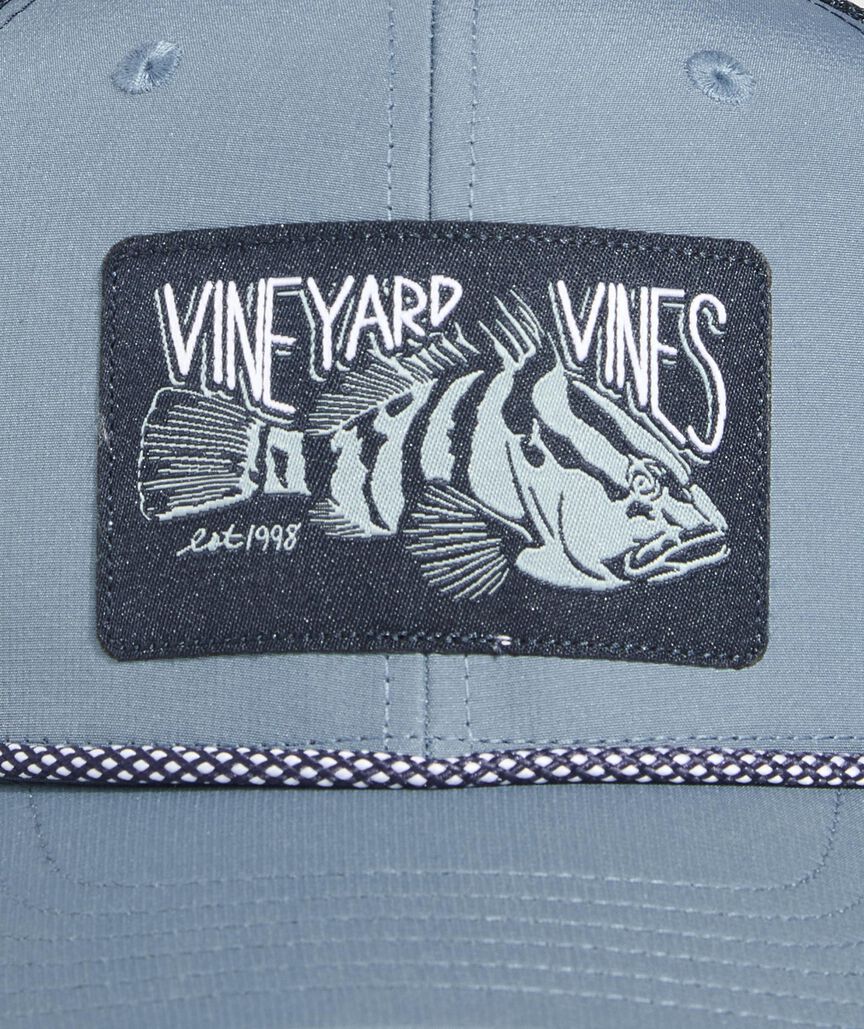 OUTLET Fish Patch Trucker Hat