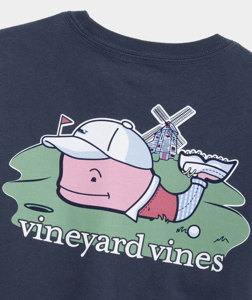 Boys' Golfing Whale Short-Sleeve Tee